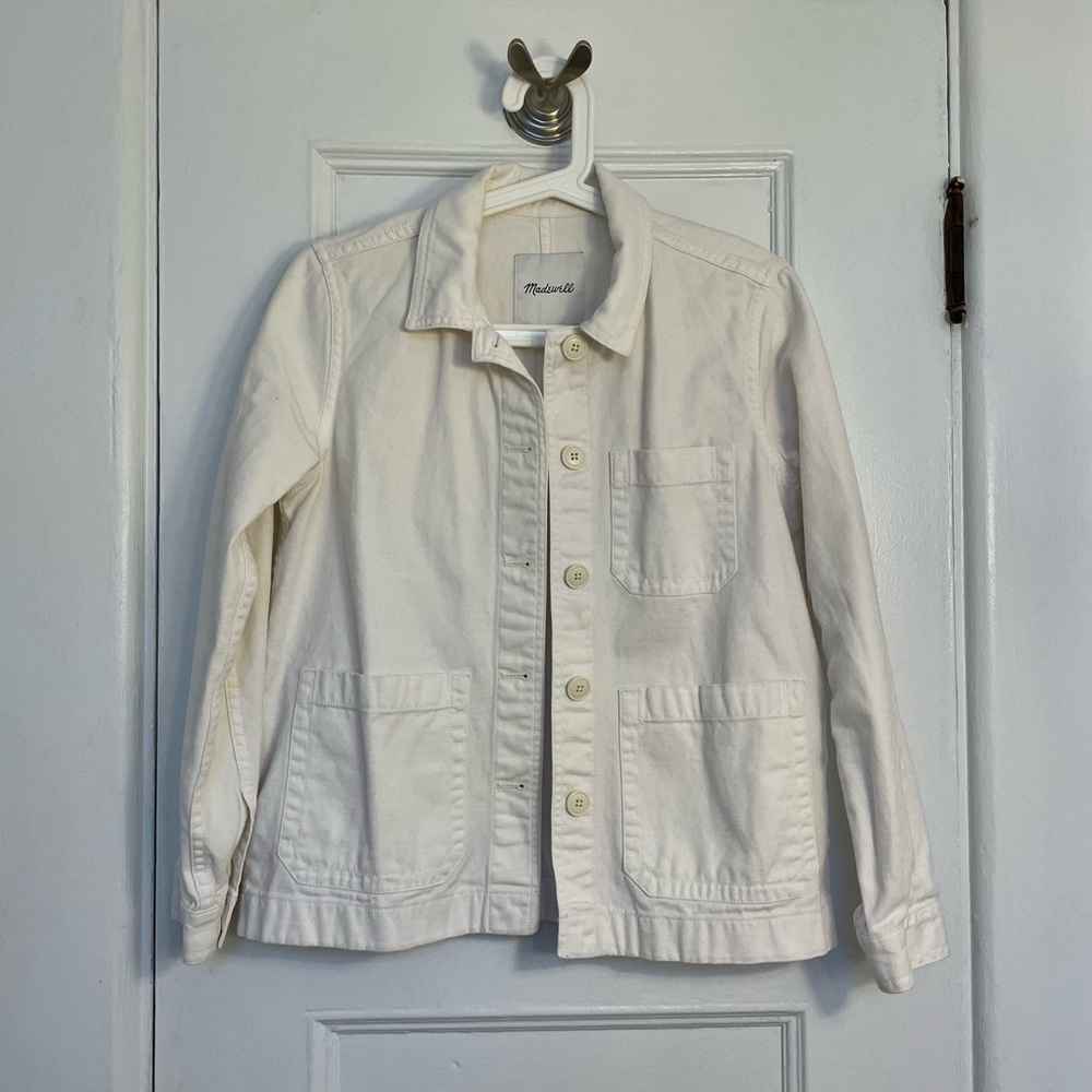 Madewell White Jacket